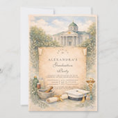 薬学部卒業祝賀会 招待状 (正面)