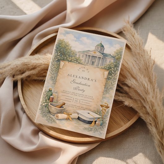 薬学部卒業祝賀会 招待状