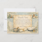 薬学部卒業記念 サンキューカード (正面)