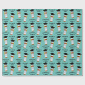 薬学部卒業 薬剤師へのプレゼント ラッピングペーパー (フラット)