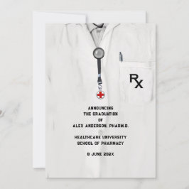 薬学院の卒業発表 招待状