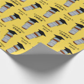 薬学院の卒業薬剤師ギフト ラッピングペーパー (角)