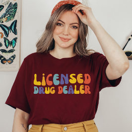 薬学院学生大学院修了の免許を受けた薬剤師 Tシャツ