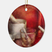 薬学-乳棒-無限の変化 セラミックオーナメント (左)