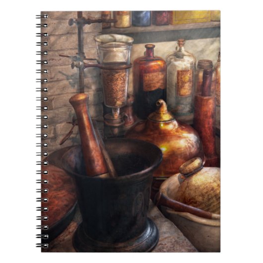 薬学-乳棒-薬理学 ノートブック (正面)