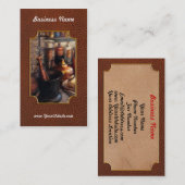 薬学-乳棒-薬理学 名刺 (正面/裏面)