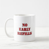 薬学-早い結め換え品無し コーヒーマグカップ (左)