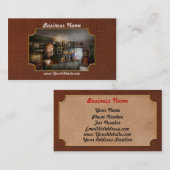 薬学-朝の準備 名刺 (正面/裏面)