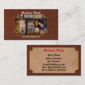 薬学-油および香油 名刺 (正面/裏面)