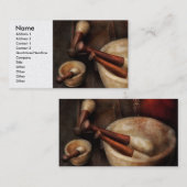 薬学-粉砕に戻る… 名刺 (正面/裏面)