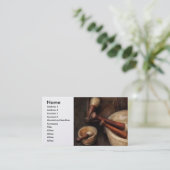 薬学-粉砕に戻る… 名刺 (スタンド正面)