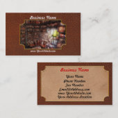 薬学-装置-マーリンの勉強 名刺 (正面/裏面)