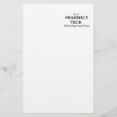 薬学TECH 便箋 (正面)