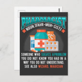 薬局おもしろい専門医 ポストカード (正面/裏面)