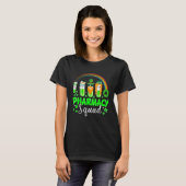 薬局おもしろい局Leprechaun薬剤師St Patr Tシャツ (正面フル)