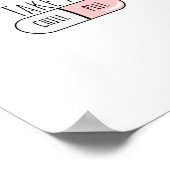 薬局おもしろい引用文 ポスター (角)