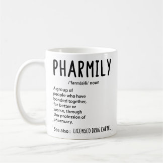 薬局おもしろい技士薬局 コーヒーマグカップ