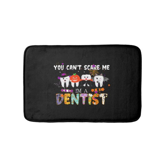 薬局おもしろい技師薬剤師ハロウィーン警官 バスマット (正面)