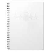 薬局おもしろい技術男性女性用の薬局デザイン ノートブック (正面)