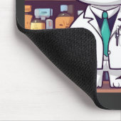 薬局おもしろい猫 マウスパッド (コーナー)