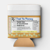 薬局に感謝 缶クーラー (裏面)