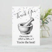 薬局のスター入りサンキューグリーティングカード シーズンカード (スタンド正面)