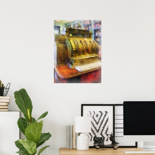 薬局のレジ ポスター (ホームオフィス)