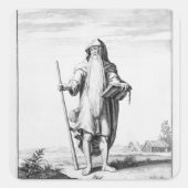 薬局の人 スクエアシール (正面)