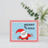 薬局の休日の挨拶 シーズンポストカード (スタンド正面)