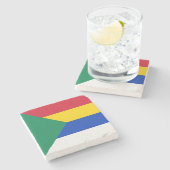 薬局の宗教信仰旗 ストーンコースター (横)