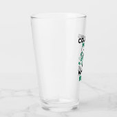 薬局の技術手形の支払いにピルを数える タンブラーグラス (右)