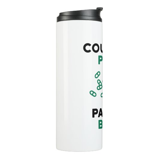 薬局の技術手形の支払いにピルを数える タンブラー (回転左)