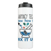 薬局の技術者がミックスする方法を知っている タンブラー (正面)