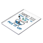 薬局の技術者がミックスする方法を知っている ノートブック (左側)