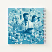 薬局の日:患者の柱を称え気にる ノートブック (裏面)