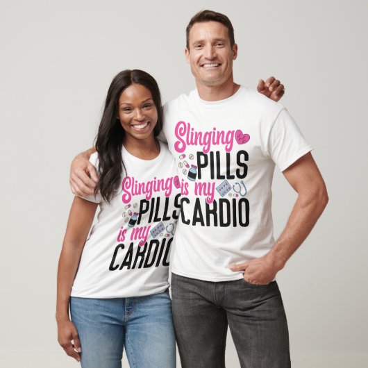 薬局の玉掛け薬は私の心臓病 Tシャツ (ユニセックス)