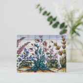 薬局の茶色の花，トリアナ，セビリア，スペイン ポストカード (スタンド正面)