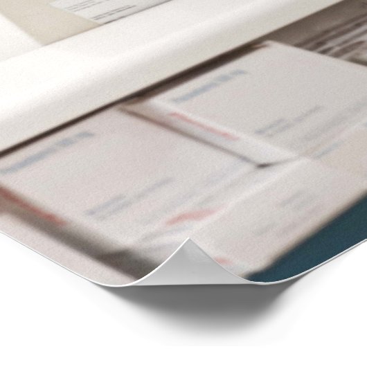 薬局の薬剤師 ポスター (角)