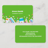 薬局の薬 名刺 (正面/裏面)