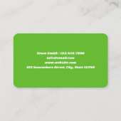 薬局の薬 名刺 (裏面)