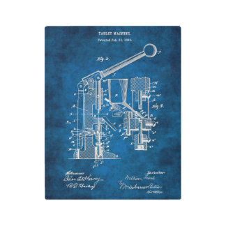 薬局ウォールデコールピルタブレット印刷機 メタルプリント