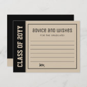 薬局カスタムアドバイスとウィッシュのPharmD医師 ノートカード (正面/裏面)