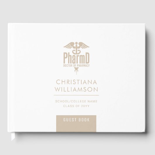 薬局カスタム院卒業会のPharmD医師 ゲストブック (正面)