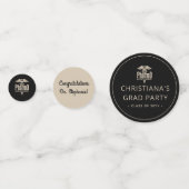 薬局カスタム院卒業会のPharmD医師 コンフェッティ (正面)