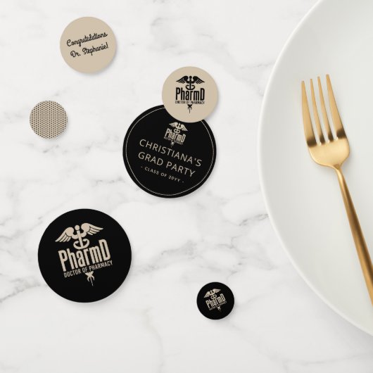 薬局カスタム院卒業会のPharmD医師 コンフェッティ (グループ)