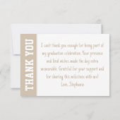 薬局カスタム院卒業会のPharmD医師 サンキューカード (裏面)