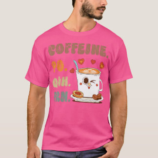 薬局カフェインPo Q4H PrnドクターナースコーヒーP Tシャツ