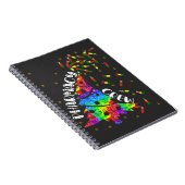 薬局クリスマスクルーおもしろいクリスマス薬局ギフト ノートブック (右側)