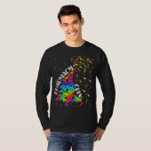 薬局クリスマスクルーおもしろいクリスマス薬局ギフト Tシャツ (正面フル)