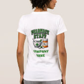 💊薬局スタッフ医療従事者チーム💊 Tシャツ (裏面)
